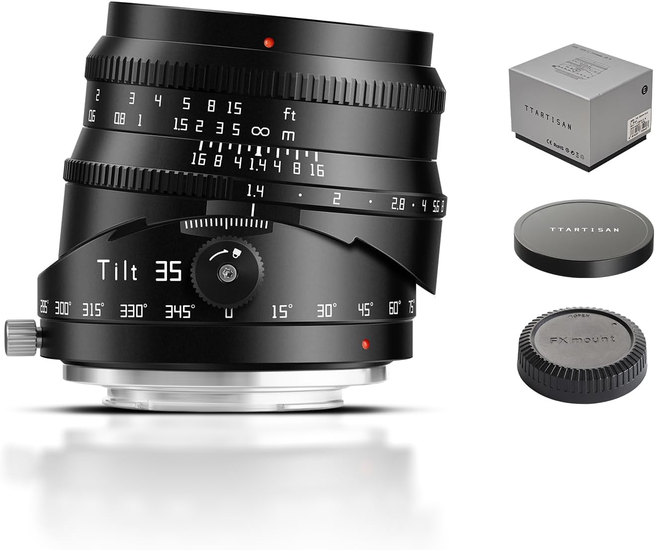 TTARTISAN 35mm f/1.4 Tilt Shift Lens for Creative Photography