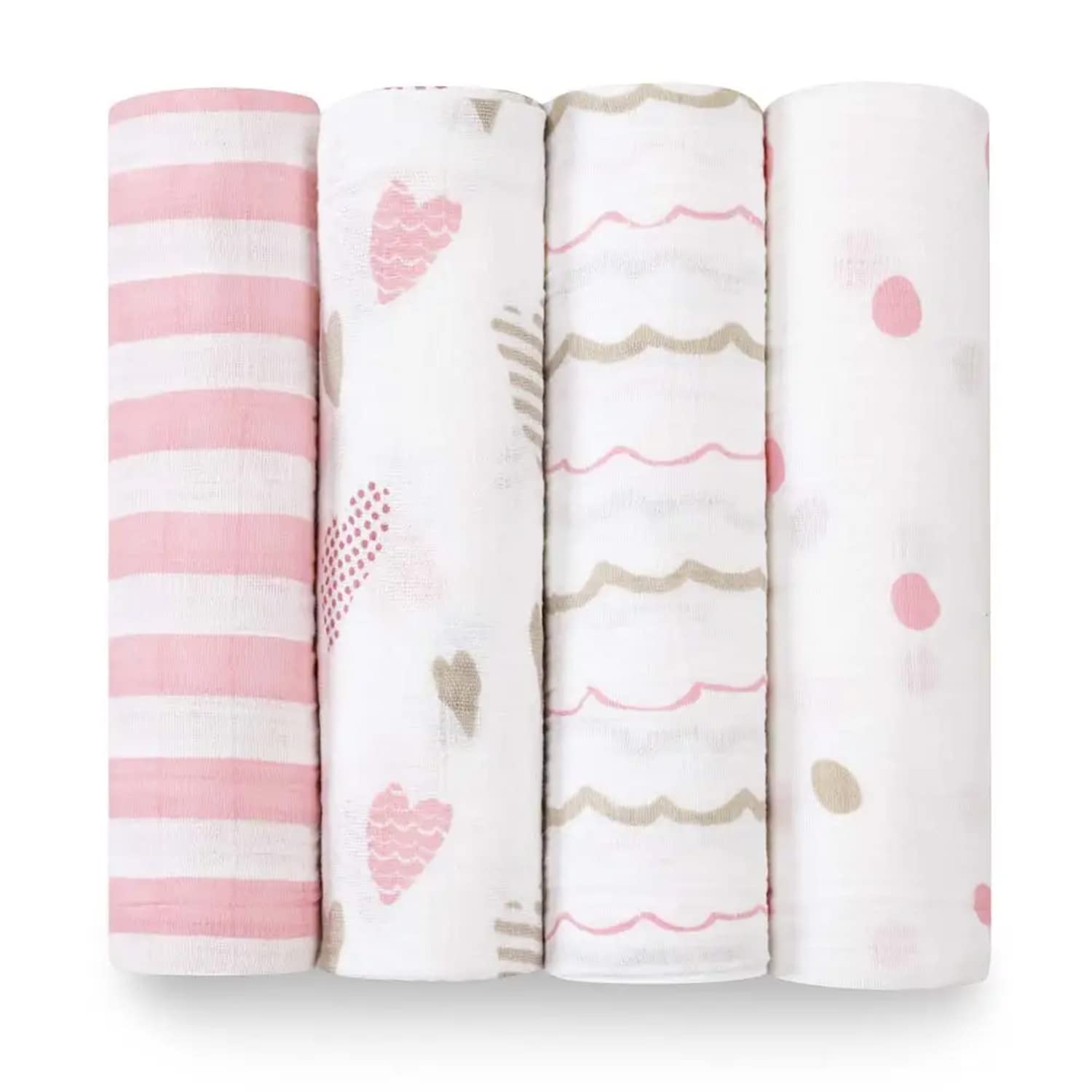aden + anais Boutique Muslin Swaddle Blanket for Newborns