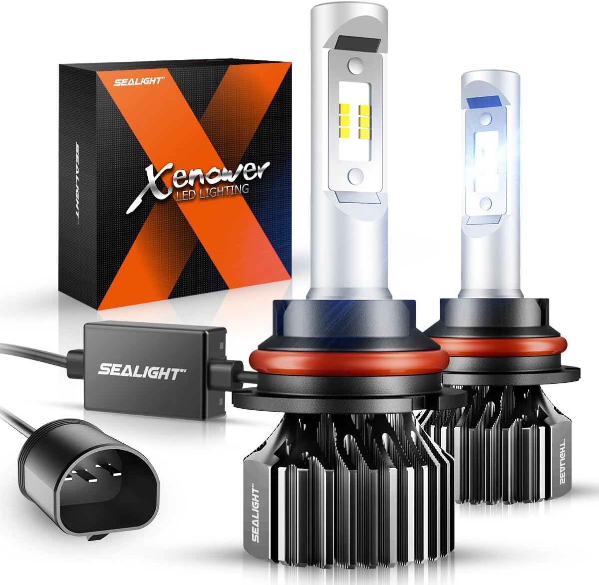 SEALIGHT 9007 Dual Beam Light Bulbs for Superior Night Vision