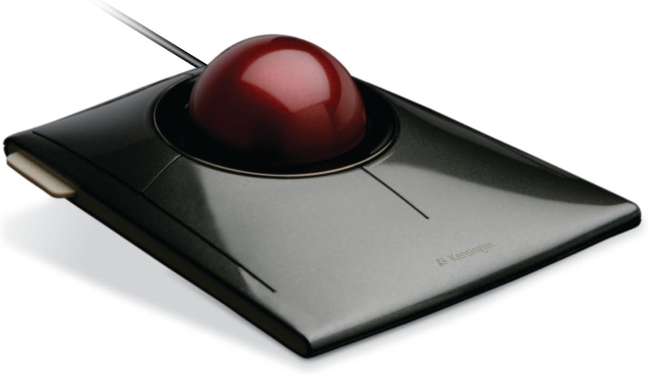 Kensington Wired SlimBlade Trackball Mouse for Ergonomic Comfort