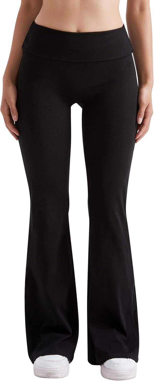 MOOSLOVER Women Flare Leggings for Comfort and Style