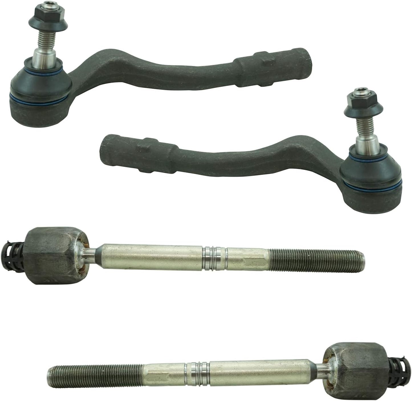 TRQ Front Inner and Outer Tie Rod Set for Audi A4 A5 Q5 RS5