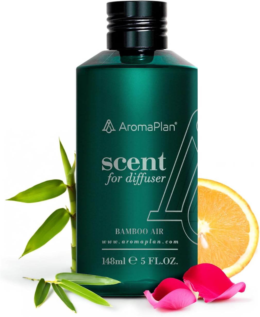 AromaPlan Bamboo Air 5 Fl Oz Luxury Aroma Diffuser Oil