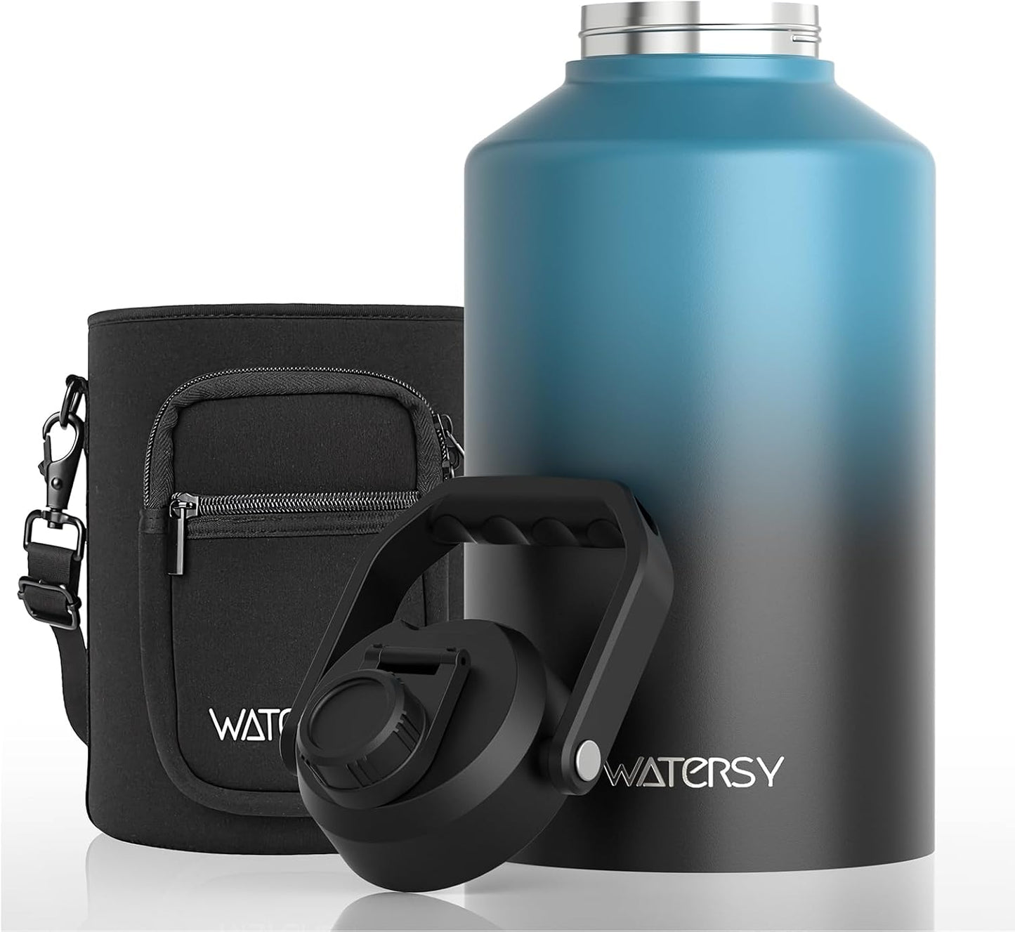 1.5 Gallon Insulated Water Bottle for Gym, Hiking, and Travel