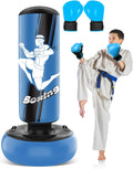 66 Inch Inflatable Punching Bag for Kids - Freestanding Training Bag