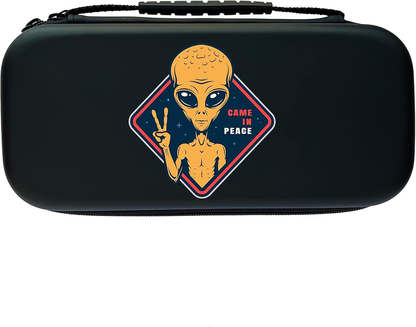 Alien Switch Carrying Case for Nintendo Switch OLED and Accessories