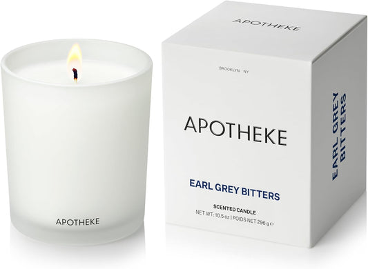 Earl Grey Bitters Scented Candle - Luxury Gift for Home