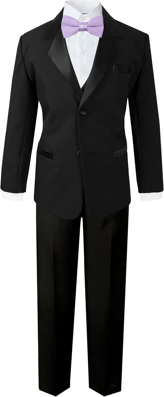 Spring Notion Boys' Classic Fit Tuxedo Set for Special Occasions