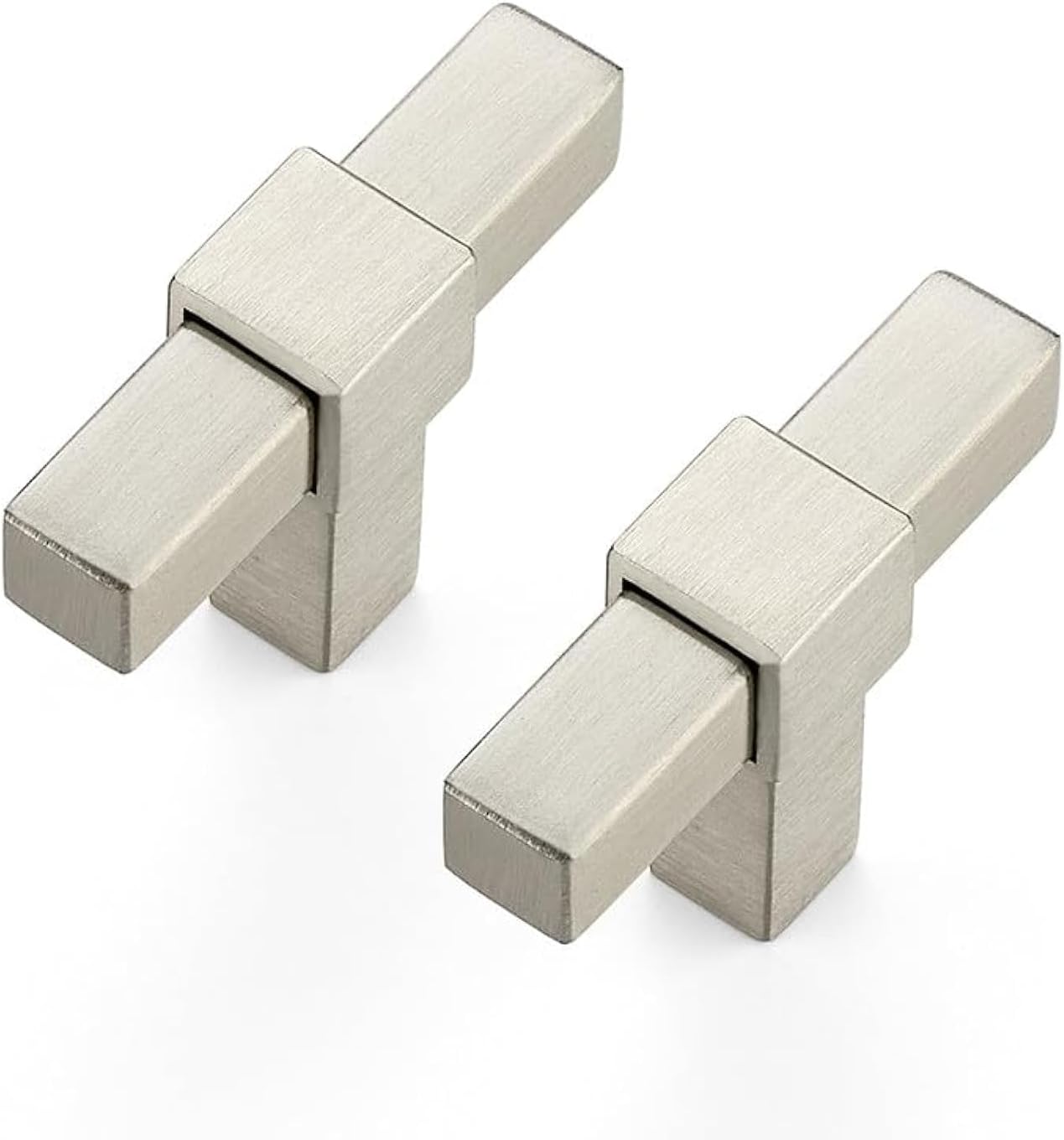 30 Pack Brushed Nickel Cabinet Handles for Modern Home Decor
