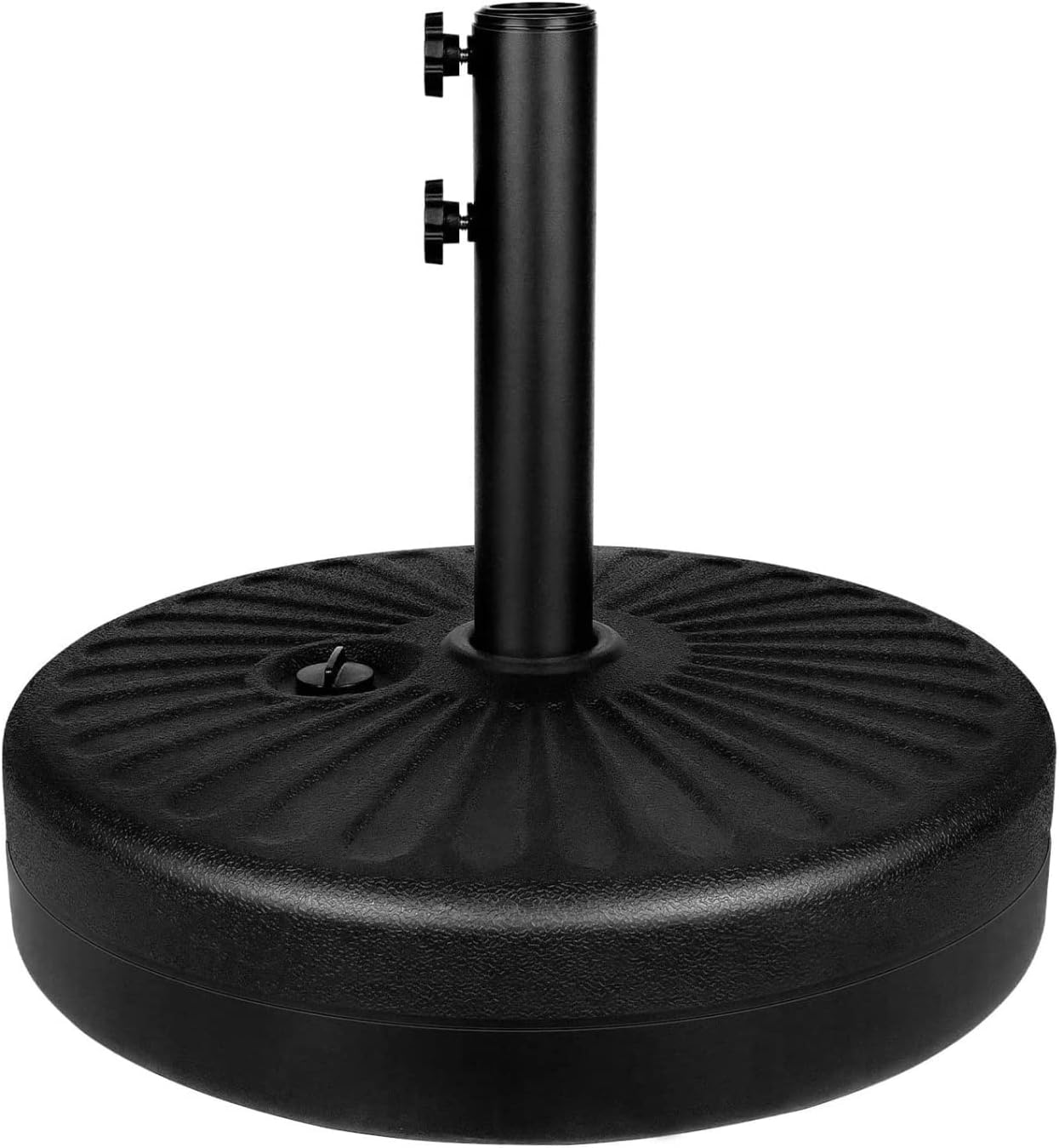 20 Inch Fillable Market Patio Umbrella Base Stand for Outdoor Use