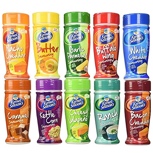 Kernel Season's Popcorn Seasoning Large Sampler Pack Variety