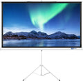 Projector Screen with Stand 108-in 16:9 1.2 Gain PVC - Portable Movie