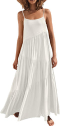 ANRABESS Women Summer Casual Loose Sleeveless Sundress - Flowy Boho