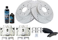 Front Performance Brake Pad & Rotor Kit for 2005-06 GMC Sierra 1500