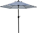 Sunnyglade 7.5ft Patio Umbrella with Push Button Tilt and Crank