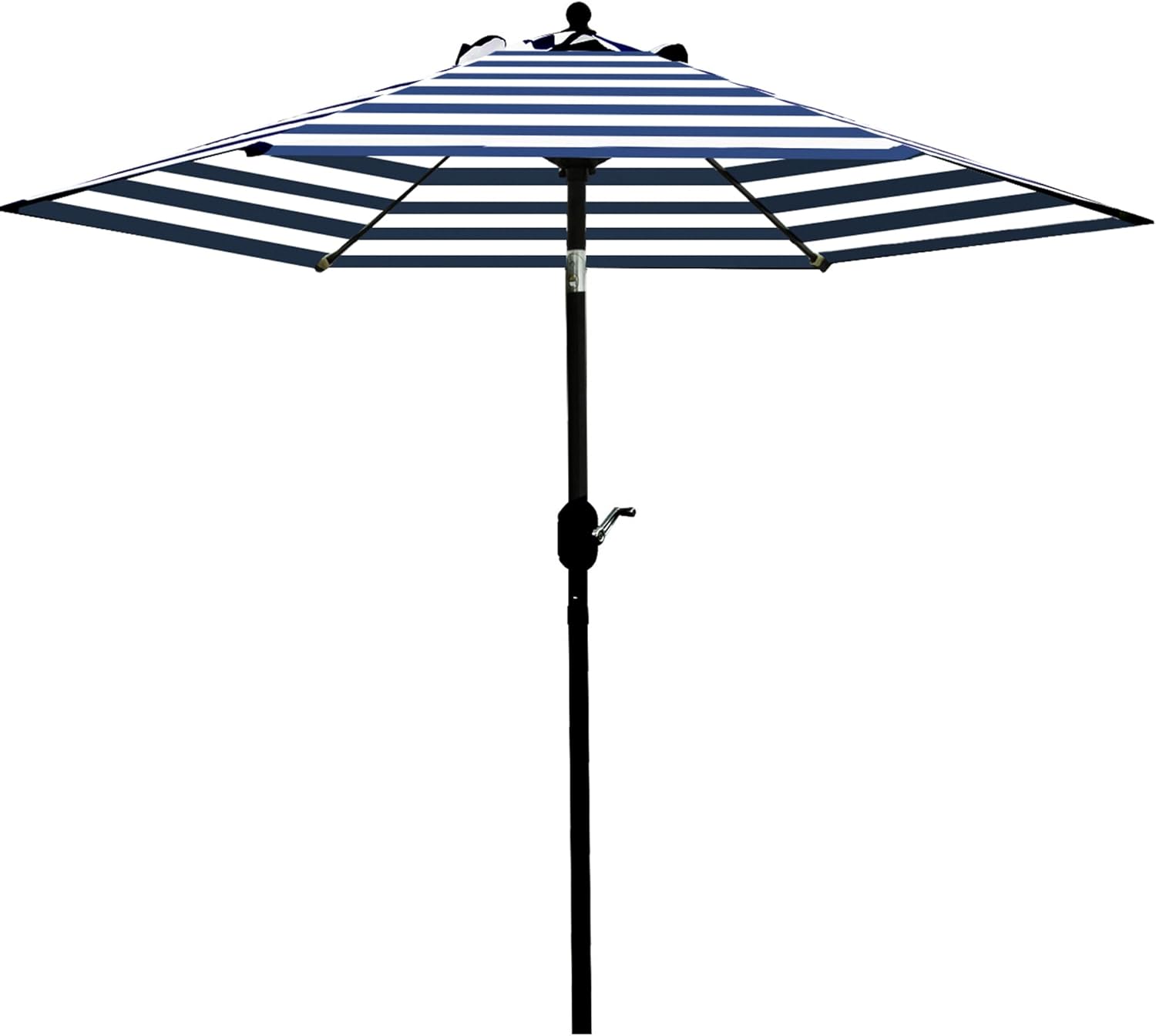 Sunnyglade 7.5ft Patio Umbrella with Push Button Tilt and Crank