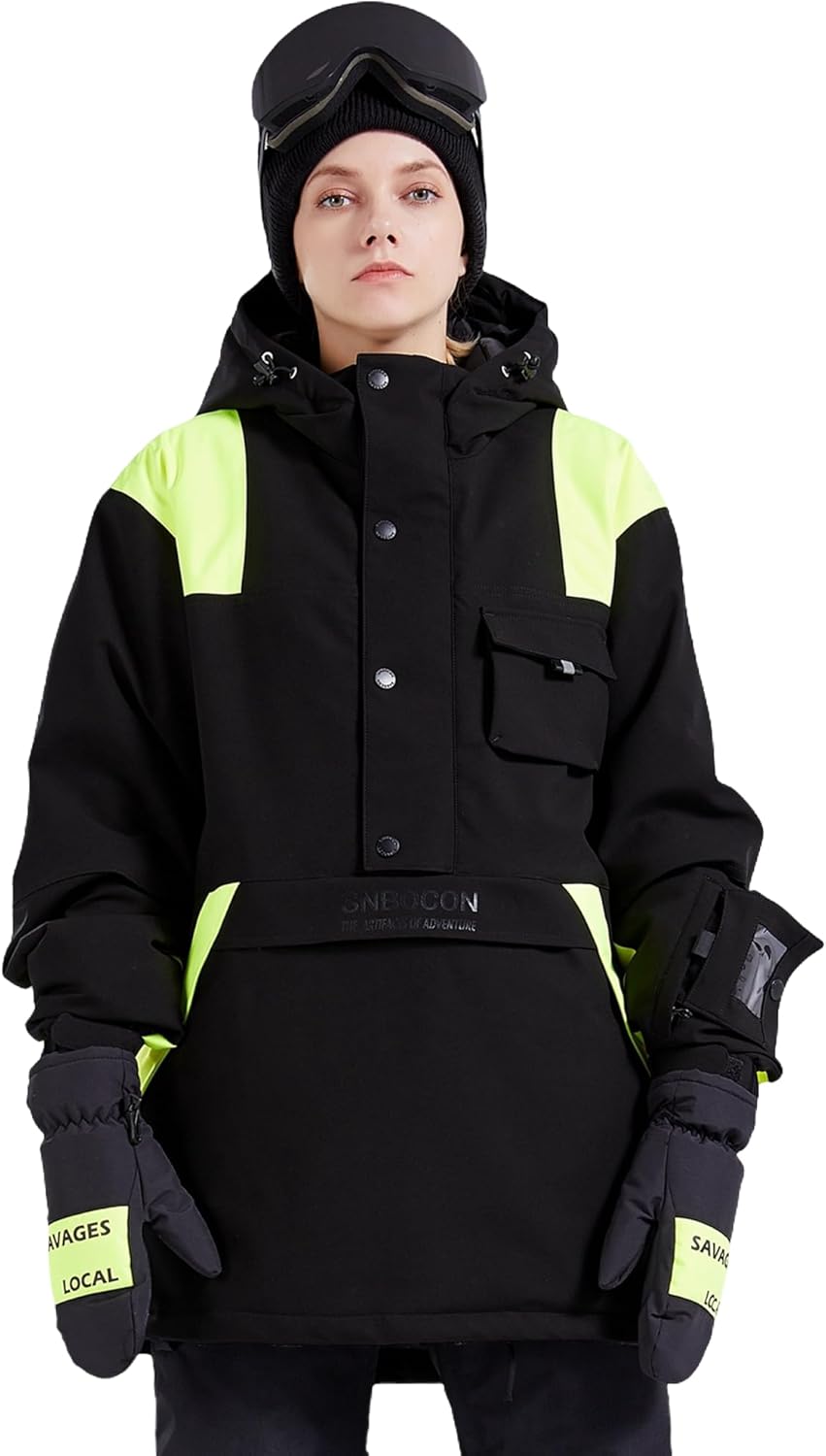 MONTFLIX Women's Waterproof Ski Jacket: Stay Warm & Dry!