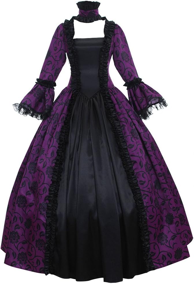 Victorian Rococo Dress Inspiration Maiden Costume for Women