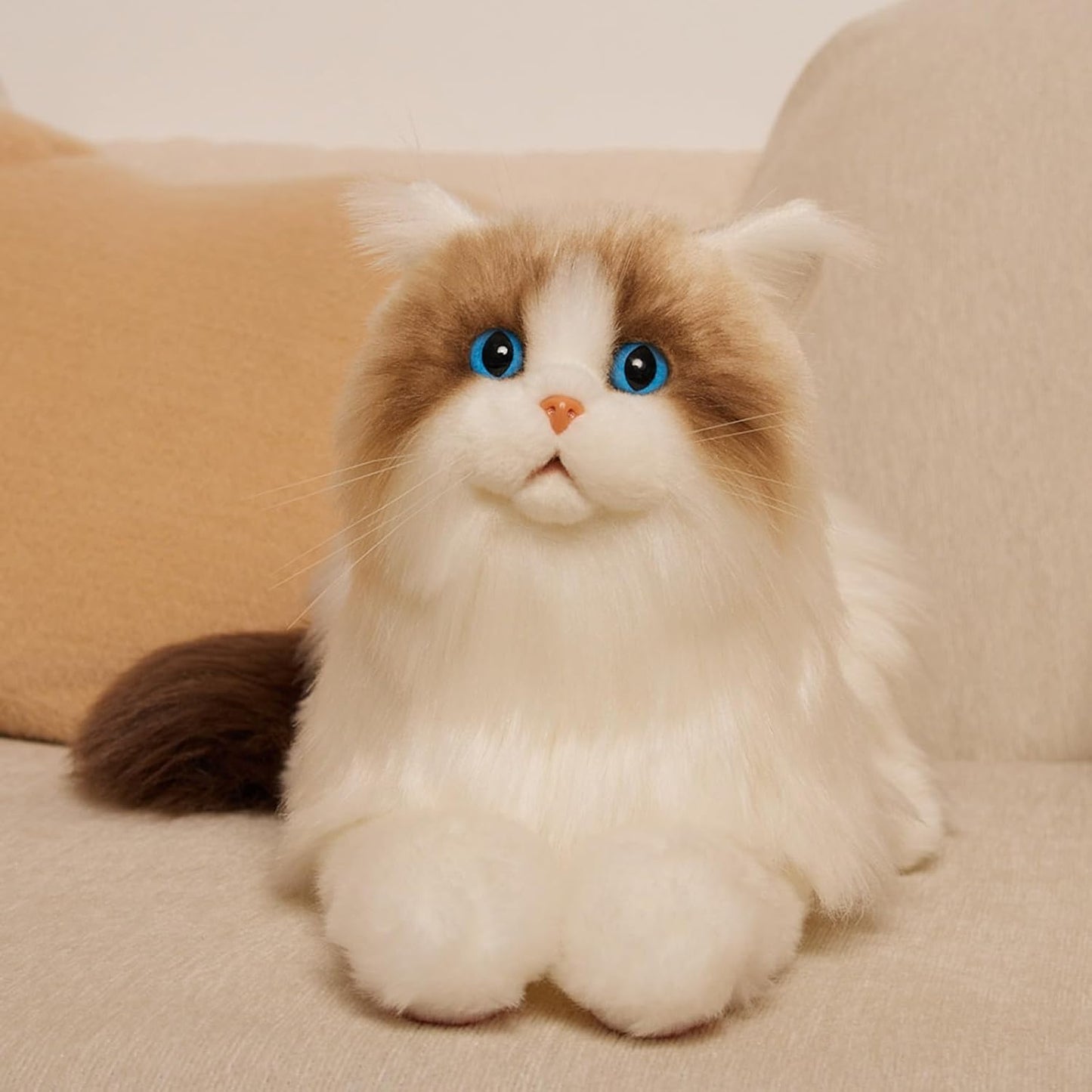 Chongker Weighted Stuffed Animals: Realistic Cat Plush Toy