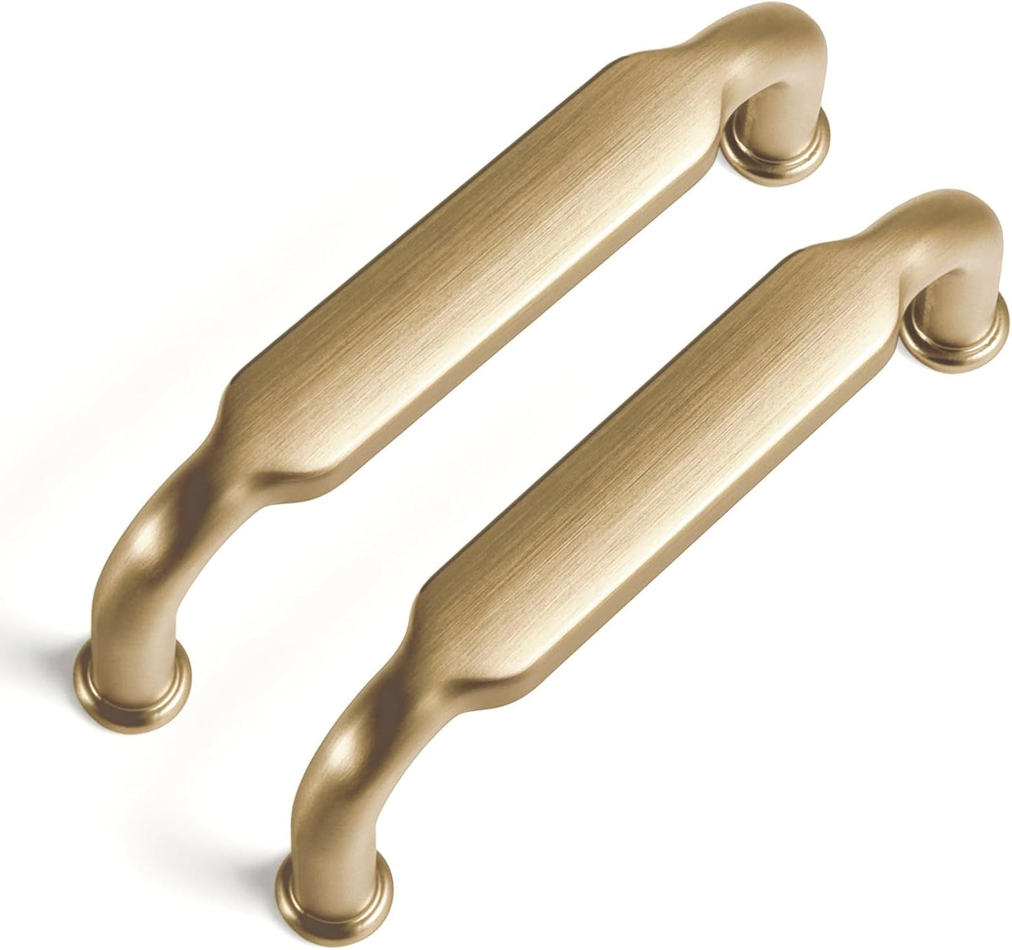 Goo-Ki 6 Pack 3 in Hole Center Cabinet Pulls in Bronze Finish