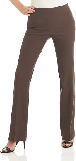 Rekucci Womens Ease into Comfort Bootcut Pant for Everyday Style