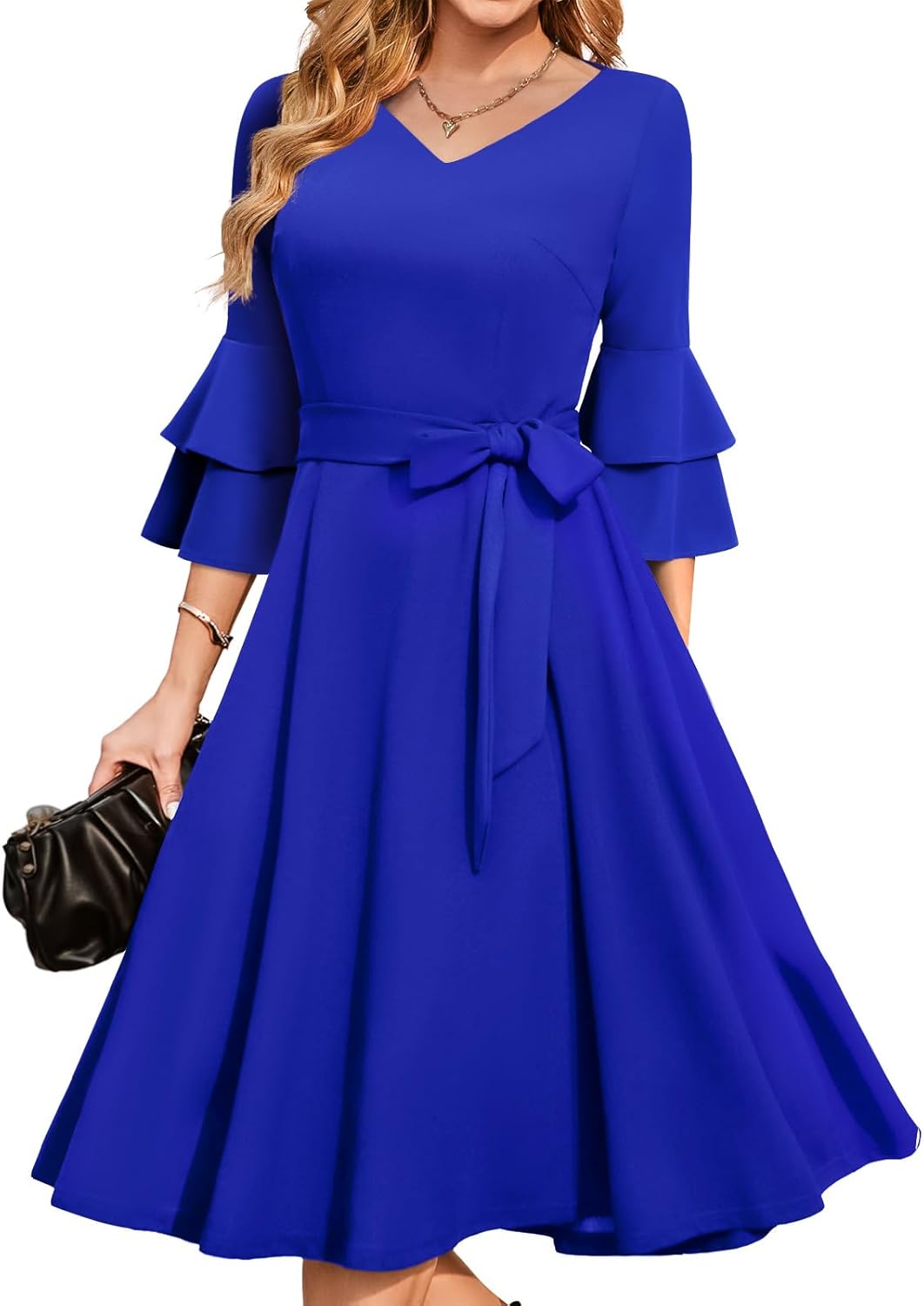DRESSTELLS Womens Cocktail Dress for Homecoming and Weddings