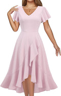 Cocktail Dresses Women's High Low Vintage Party Dress - Flattering Fit
