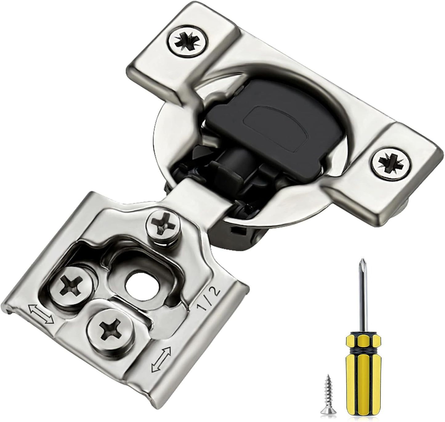 Ravinte Soft Close Hidden Door Hinges for Kitchen Cabinets