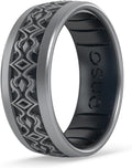 Enso Rings Lord of the Rings White Rider DualTone Silicone Ring