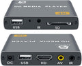 4K Digital Media Player for USB & SD Cards - Compact Ultra HD