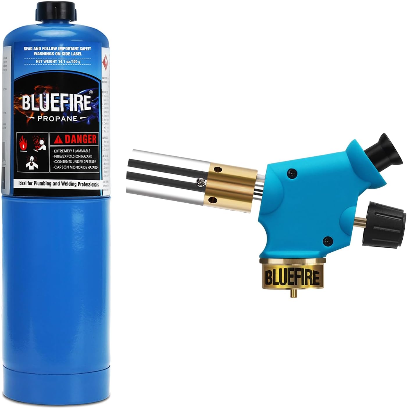 BLUEFIRE Handy Cyclone Torch Kit for Soldering and Cooking
