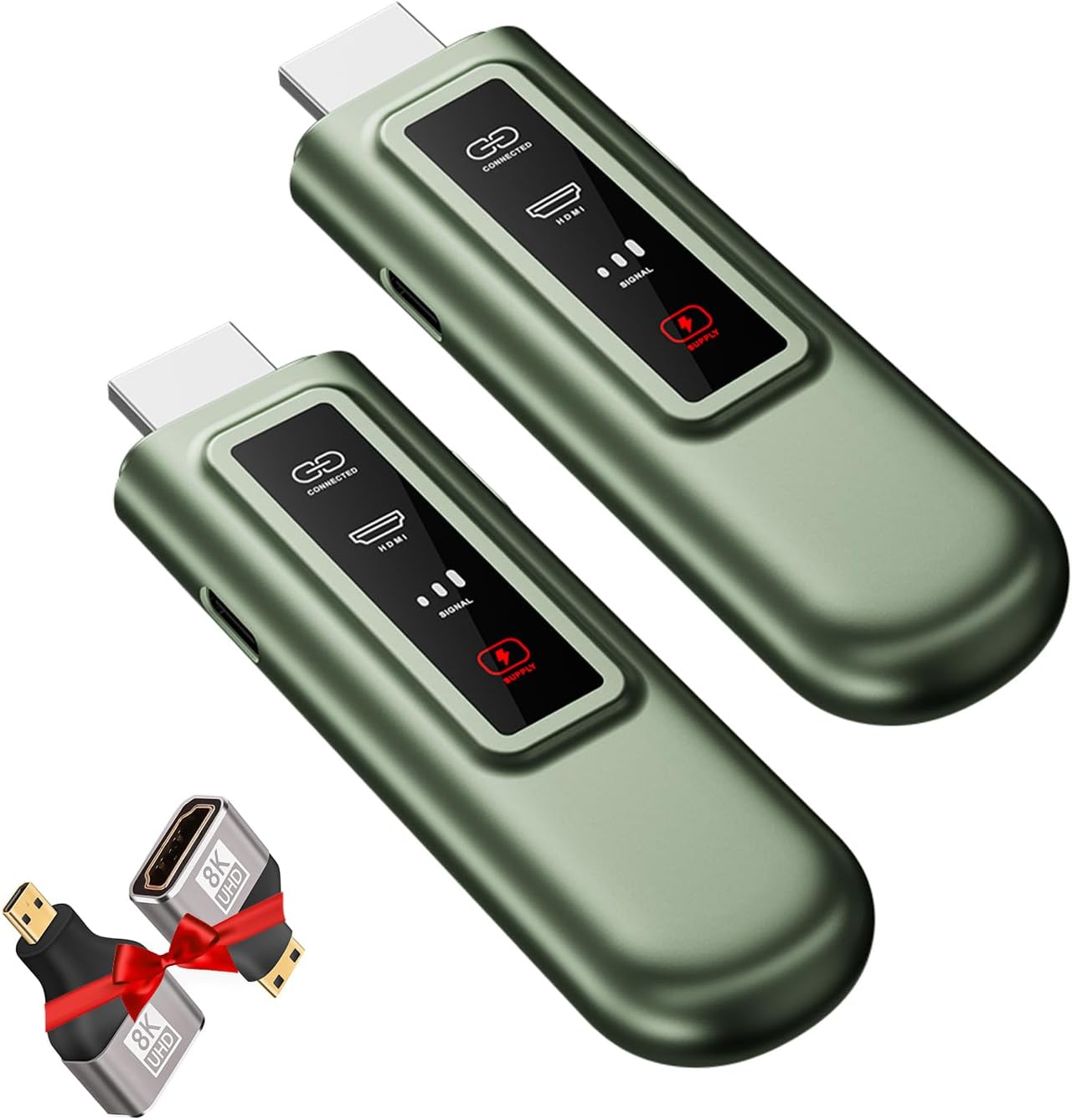 1080P HD Wireless Transmitter: Low Latency, 165ft Range