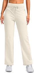 SANTINY Womens Fleece Lined Pants 29in - Warm Water-Resistant