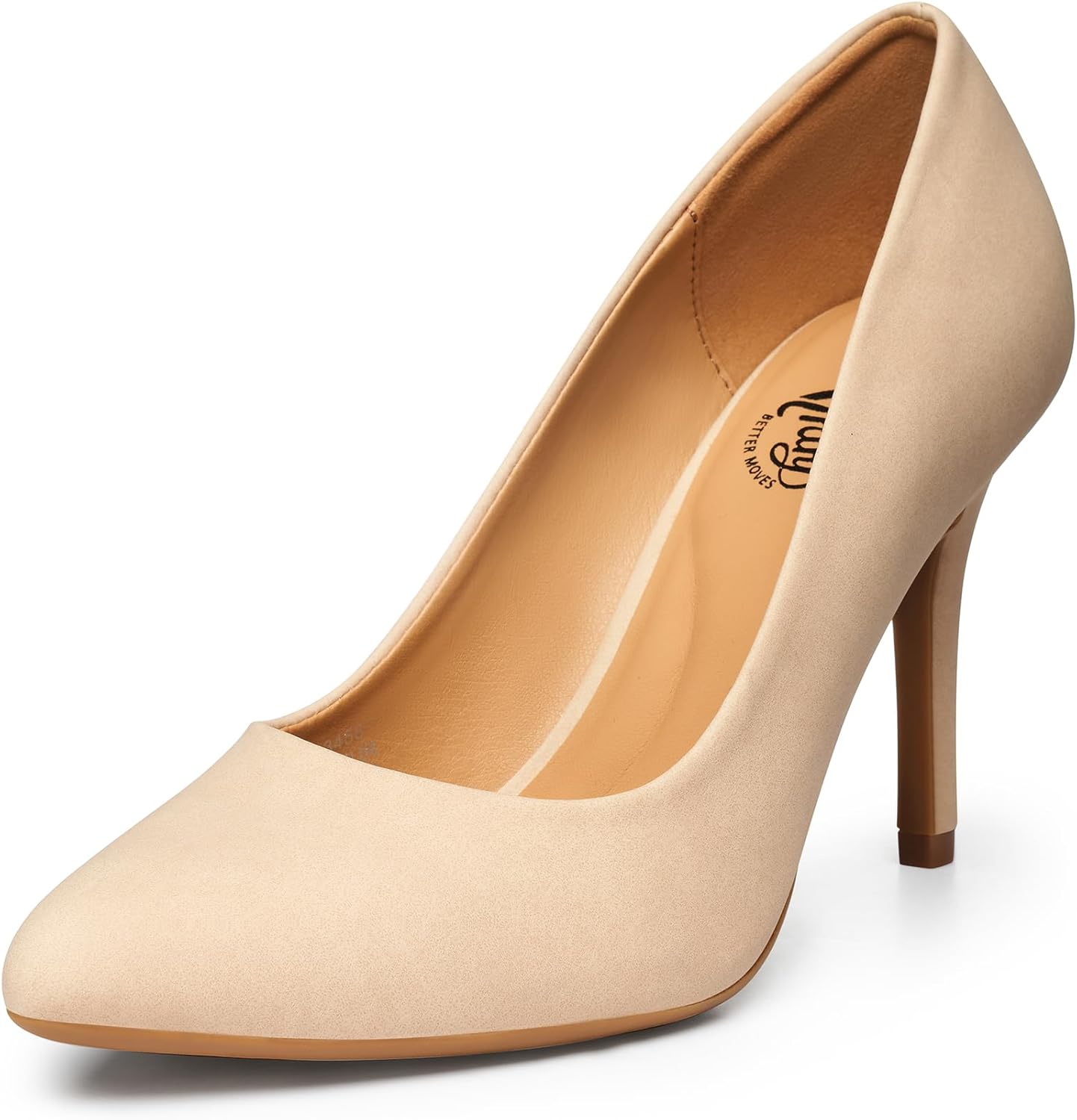 Trary Womens Slingback Pumps: Stylish Pointed Toe Heels