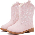 Toddler Girls Cowgirl Boots Featuring Pointed Toe for Maximum Comfort
