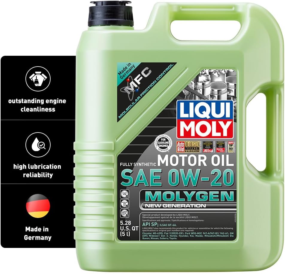 Liqui Moly Molygen New Generation SAE 0W-20 Fully Synthetic Oil