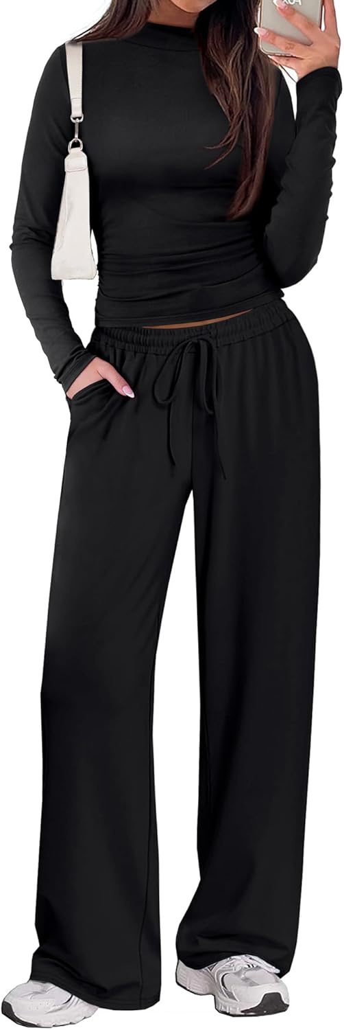 SAMPEEL Two Piece Lounge Set for Women - Stylish Comfort Wear