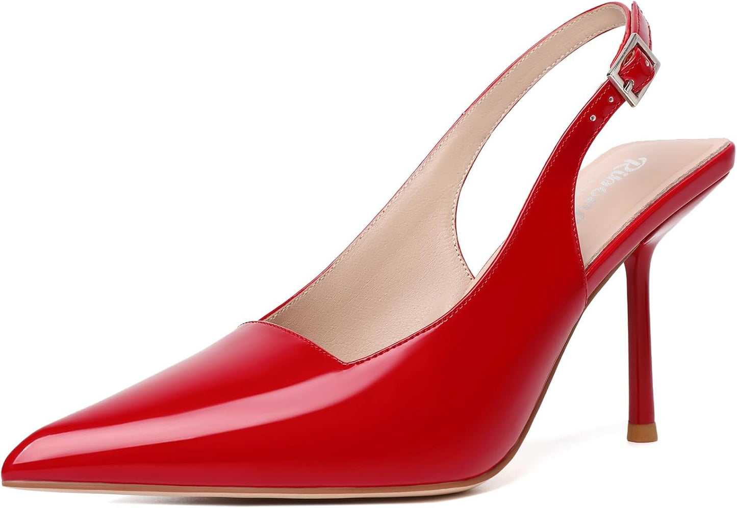 RIBONGZ Sexy Slingback Pumps for Elegant Dressy Heels Women
