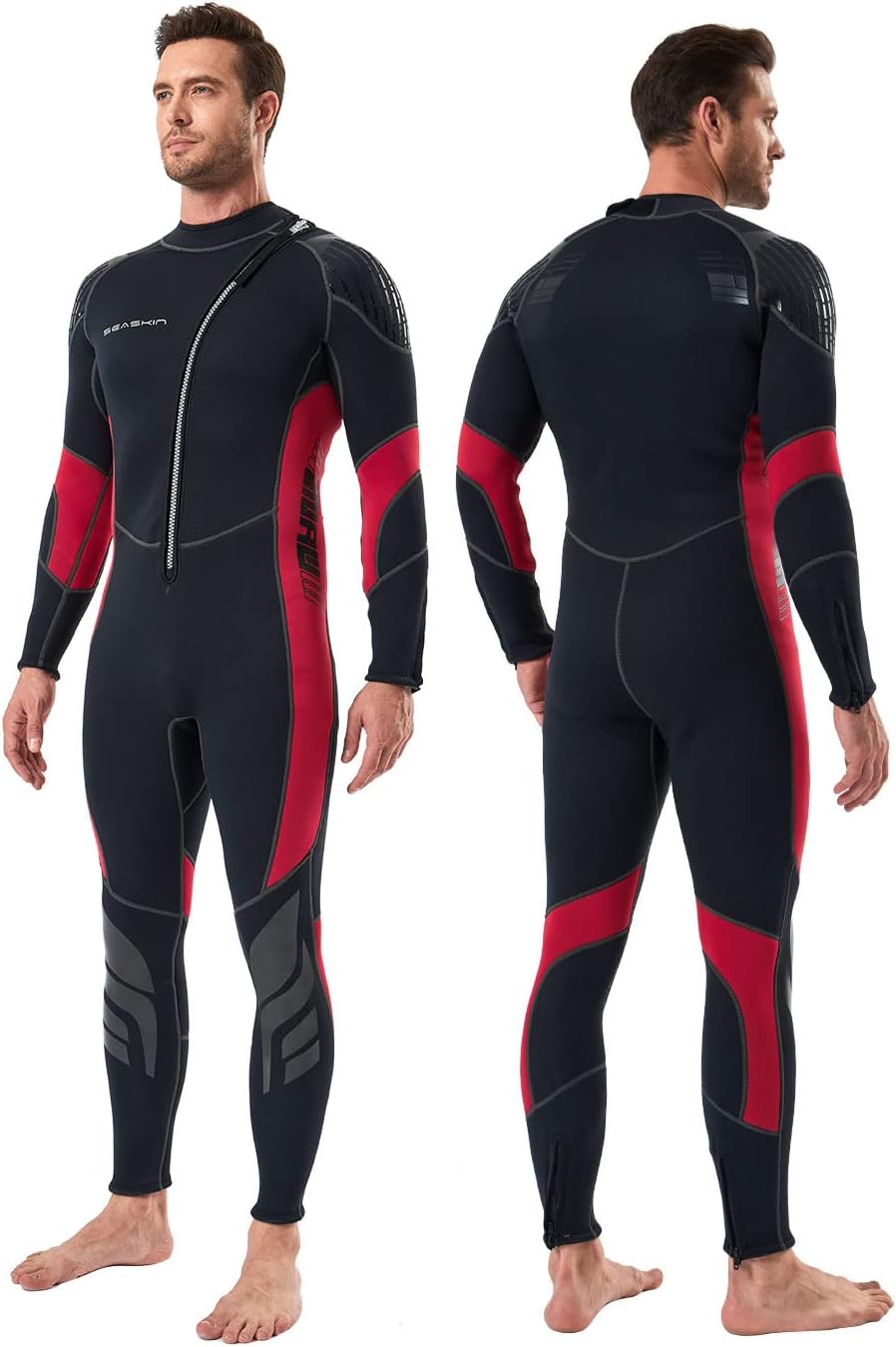 Seaskin 3mm Front Zip Full Wetsuit for Men and Women Review