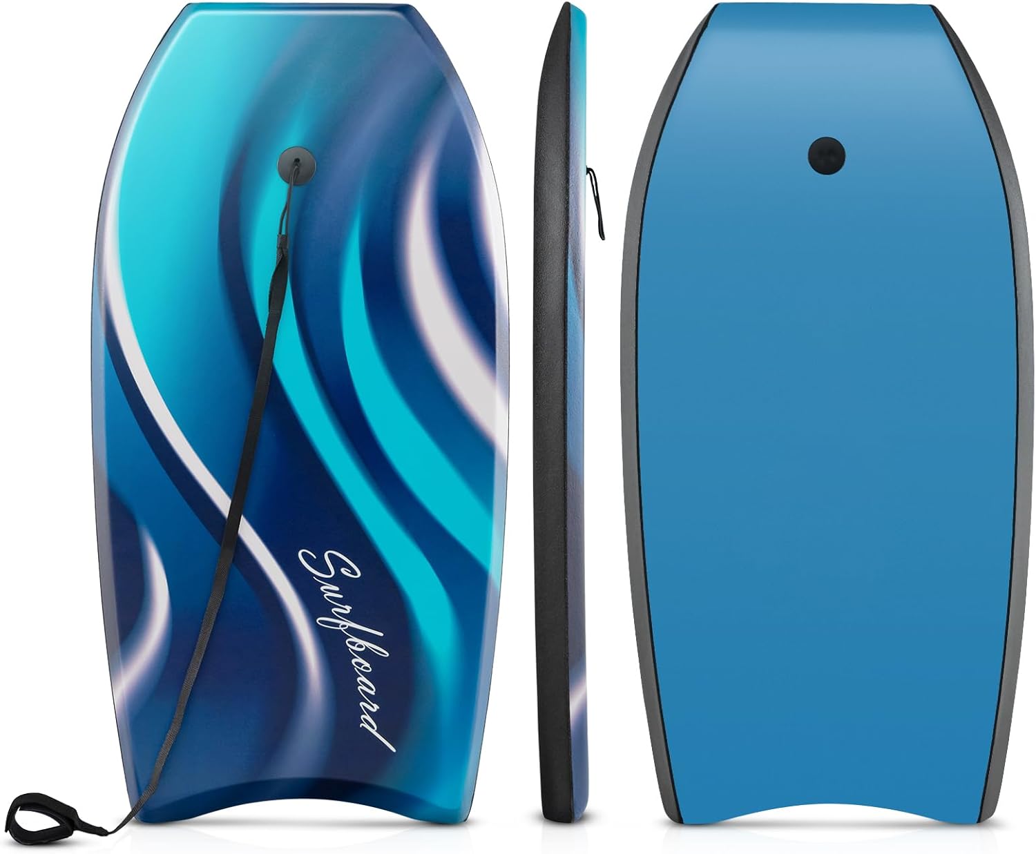 Goplus Lightweight Body Board for Beach Surfing Fun and Fitness