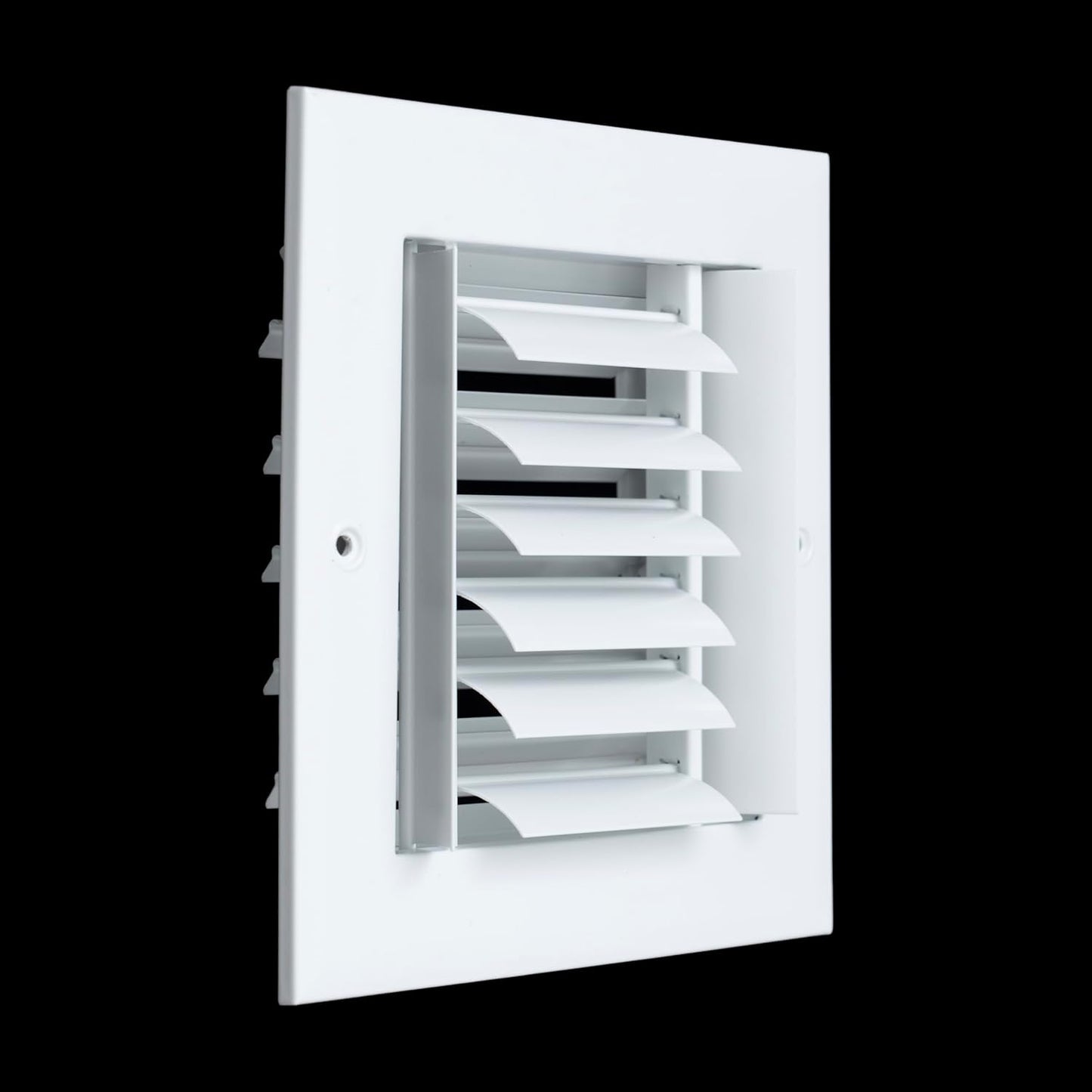 6x6 Adjustable Aluminum Air Supply Grille for Sidewall & Ceiling