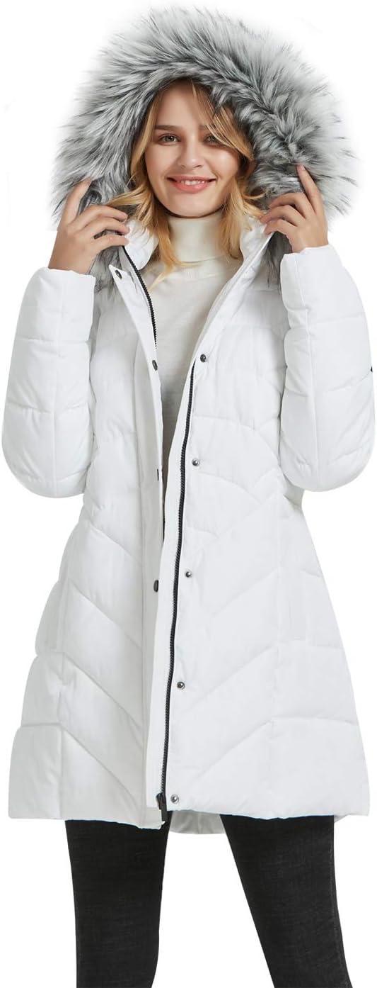 BINACL Women's Winter Warm Thicken Long Outwear Coat Jacket