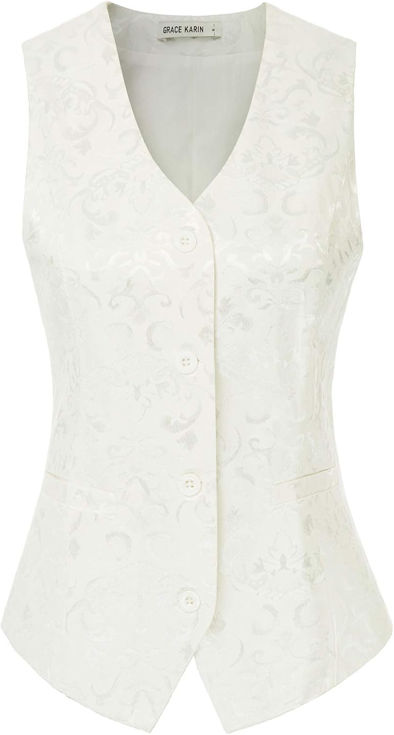 Vintage Steampunk Dress Jacquard Jacket for Women by GRACE KARIN