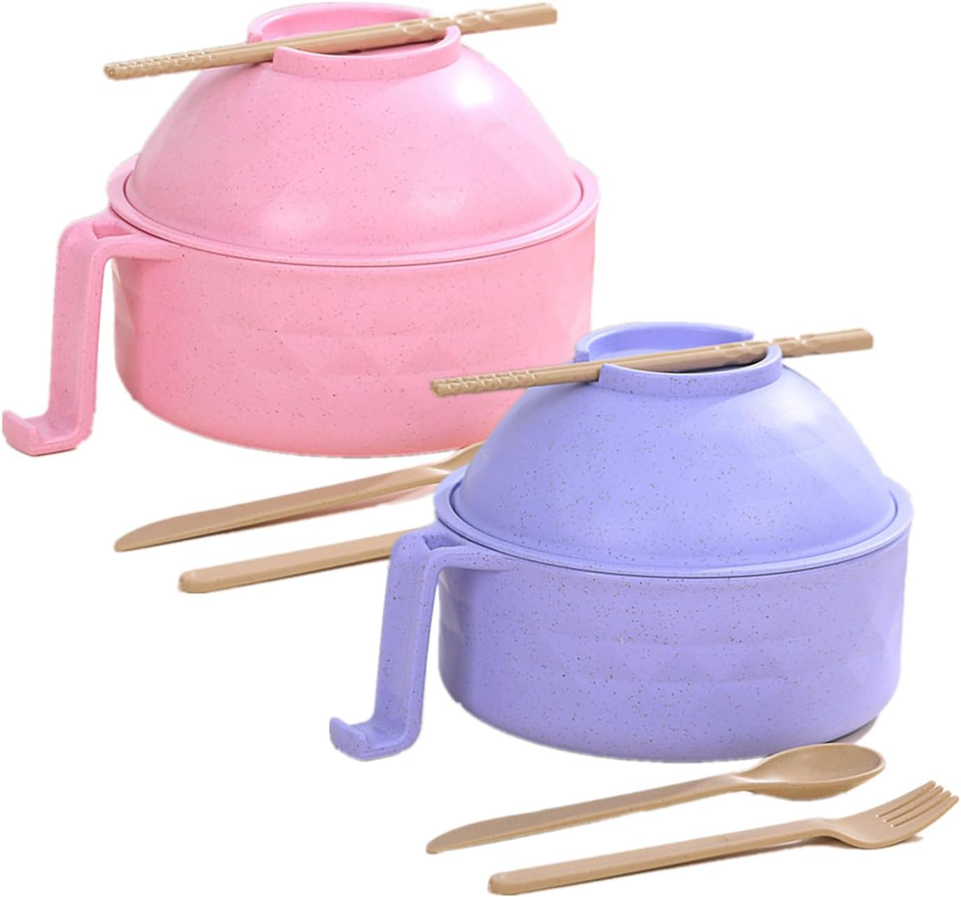 Instant Ramen Cooker Set | Microwaveable with Strainer and Phone Holder | MIUVA