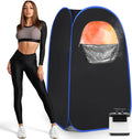 Upgraded Portable Sauna for Home - Rapid Heat, Touchscreen Steamer