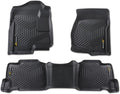 G-PLUS Floor Mats Cargo Liners for Silverado/Sierra Crew Cab - TPE