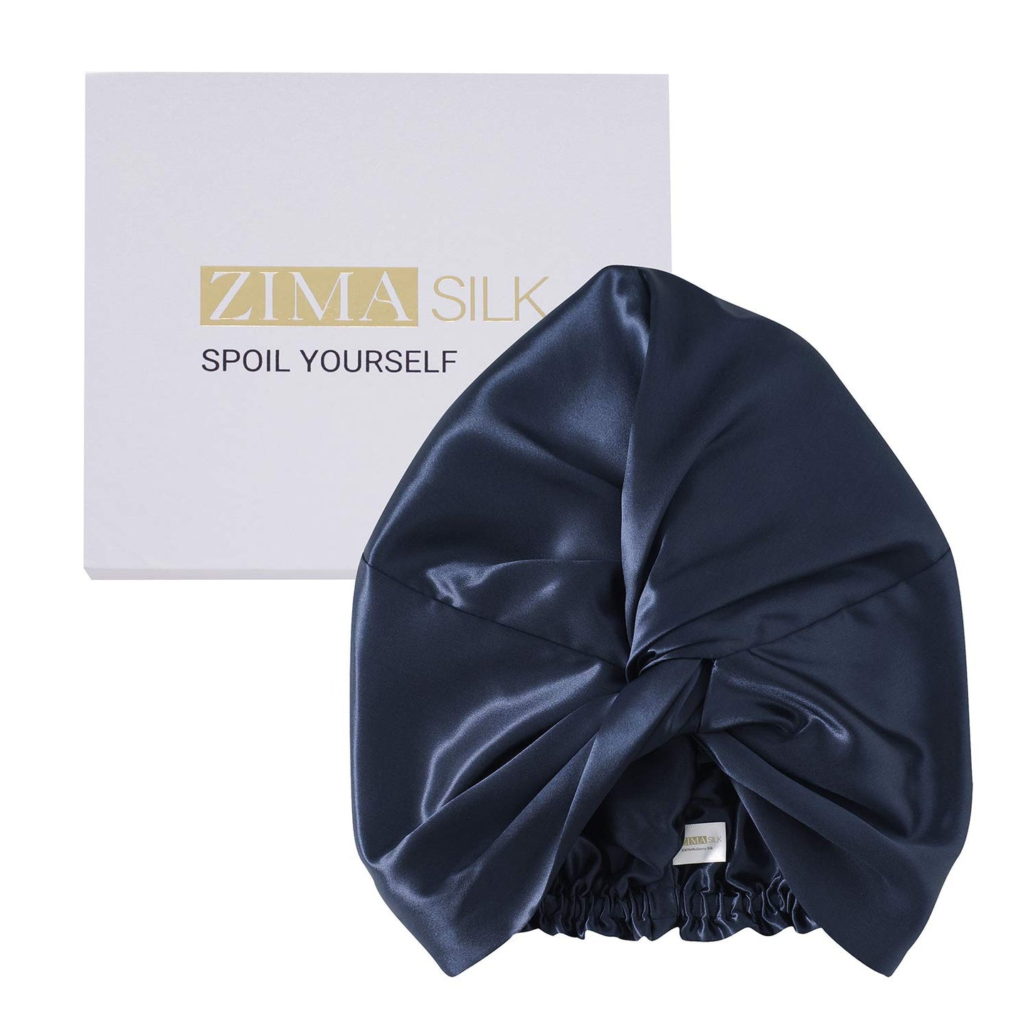 ZIMASILK 22 Momme 100% Mulberry Silk Bonnet for Hair Care
