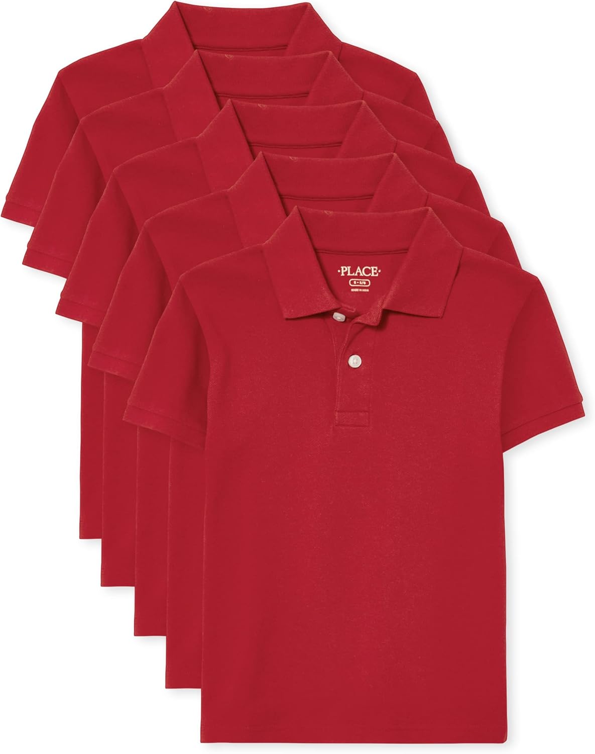 Boys Multipack Short Sleeve Pique Polo for Everyday Comfort