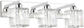 Aipsun Vanity Light Fixtures Crystal Chrome Vanity Light for Bathroom