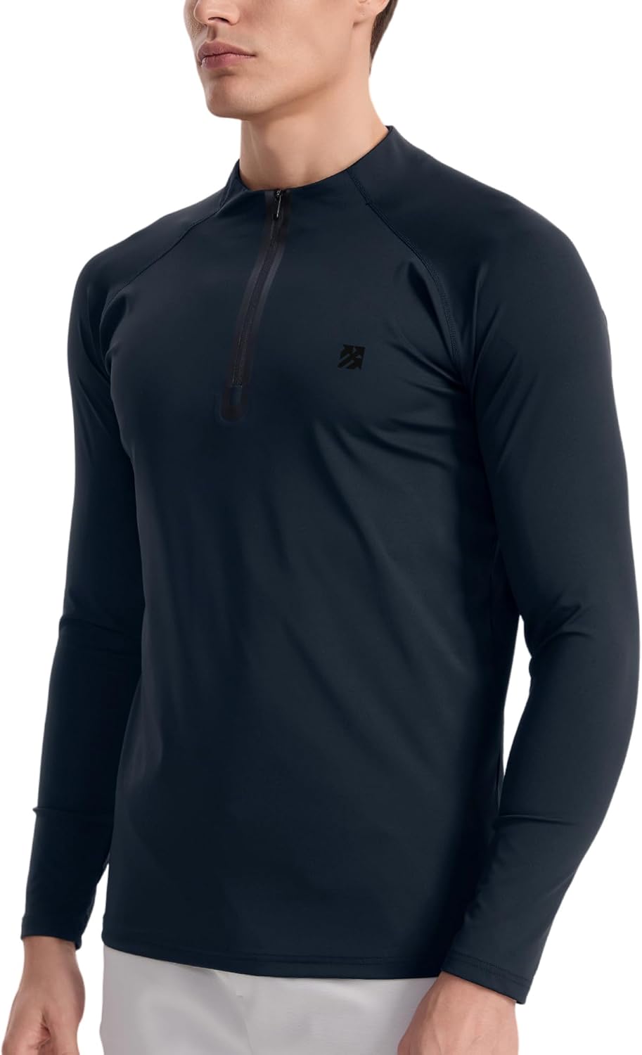Moisture-Wicking Quarter Zip Men's Shirt